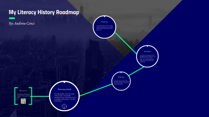 My Literacy History Roadmap by Andrew Cenci on Prezi