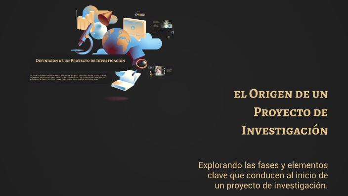 Mapa Mental sobre el Origen de un Proyecto de Investigación by Jose ...