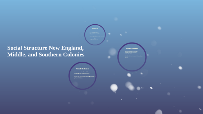 compare new england and southern colonies