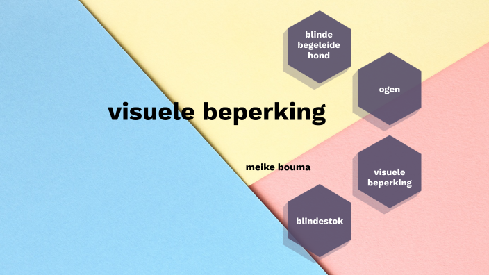 Visuele Beperking By Meike Bouma On Prezi