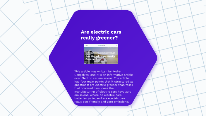 Should we switch to electric vehicles by kevin alfonso