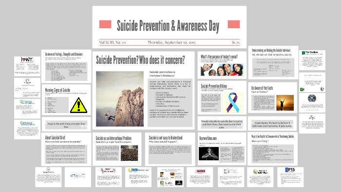 Suicide Prevention & Awareness by Abril Vazquez on Prezi