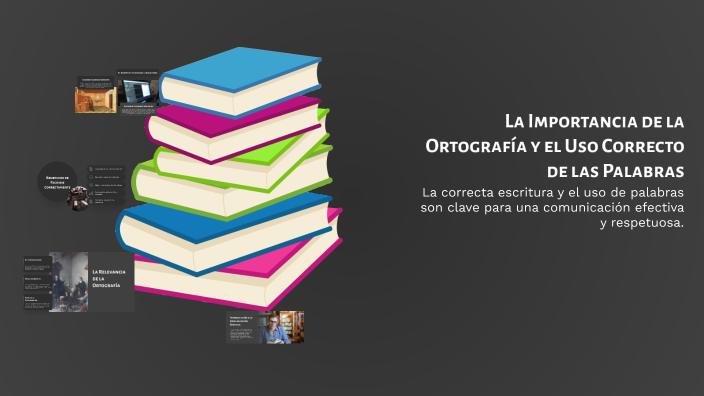 La Importancia de la Ortografía y el Uso Correcto de las Palabras by ...