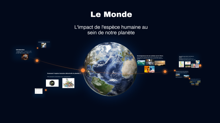 L'impact De L'humain Sur La Planète By Chléa Belaid On Prezi