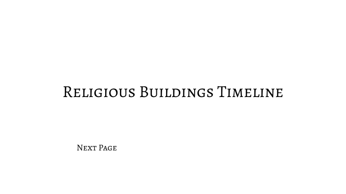 Religious Buildings Timeline by Paola Rodriguez on Prezi