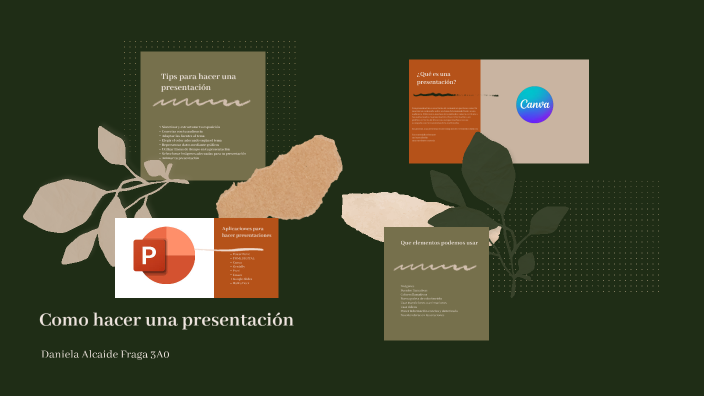 Como hacer una presentación by Daniela Alcaide Fraga on Prezi