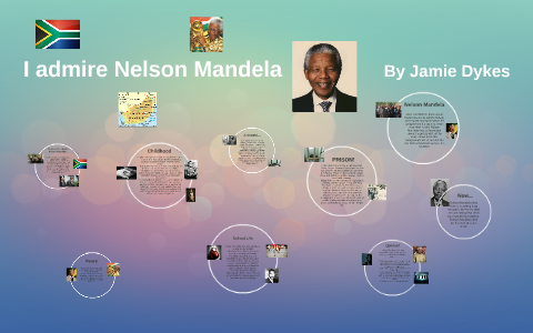 I Admire Nelson Mandela By Jamie Dykes