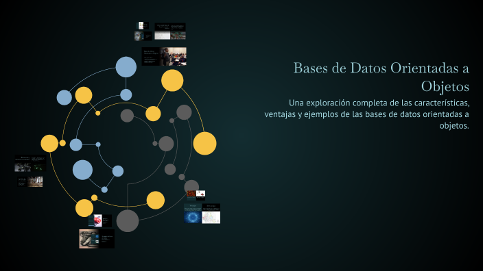 Bases de Datos Orientadas a Objetos by Jose DLR on Prezi