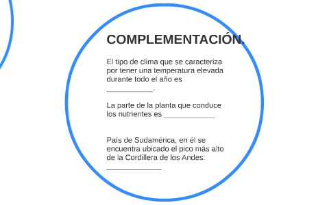 EJEMPLOS DE COMPLEMENTACIÓN. by MARIA JOSE CORREA on Prezi