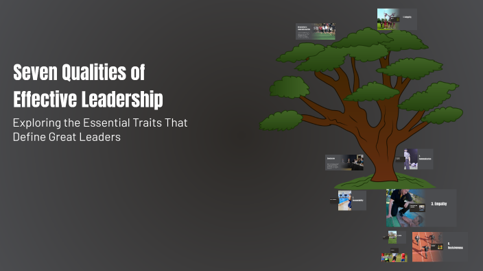 Seven Qualities of Effective Leadership by Sophie Sophie Chalmers on Prezi