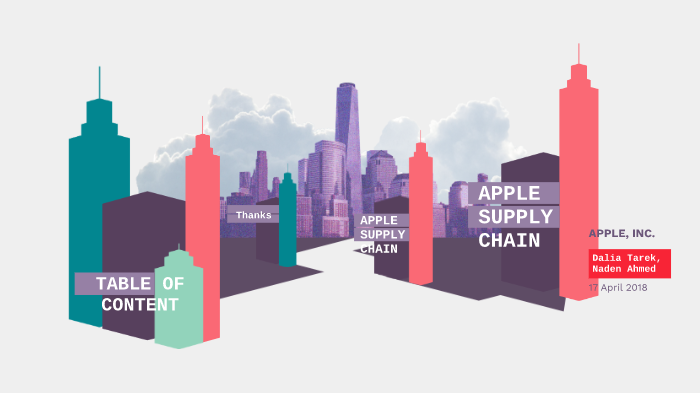 Apple Supply Chain by Dalia Tarek on Prezi