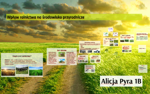 Wpływ rolnictwa na środowisko przyrodnicze by kcj jmiyjumhftr on Prezi