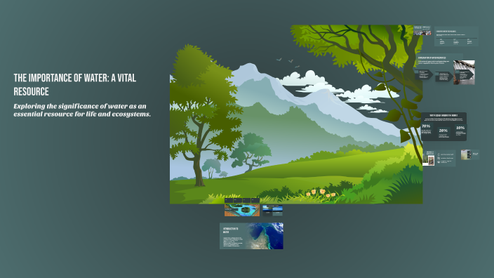 The Importance of Water: A Vital Resource by Areej Qafisheh on Prezi