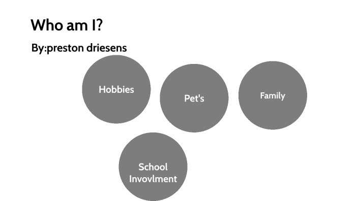 Who am I? by Preston Driesens on Prezi