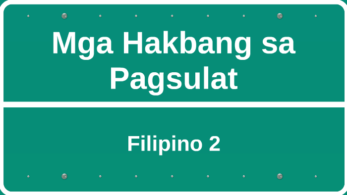 Mga Hakbang sa Pagsulat by Jonnah Beb Angay on Prezi Next