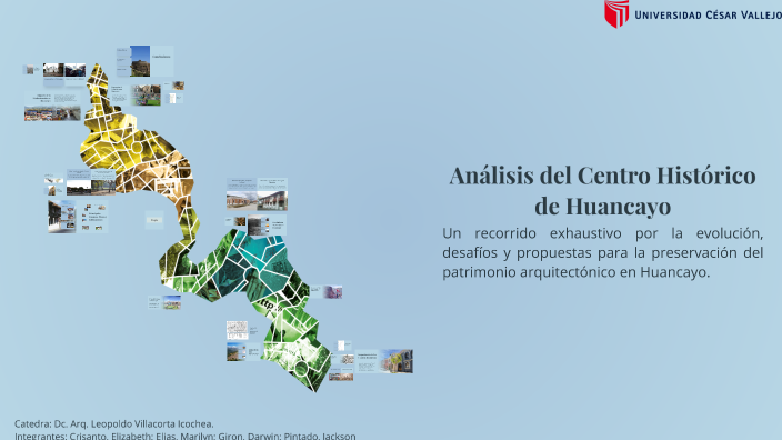 Análisis del Centro Histórico de Huancayo by Darwin Paul Girón sosa on ...