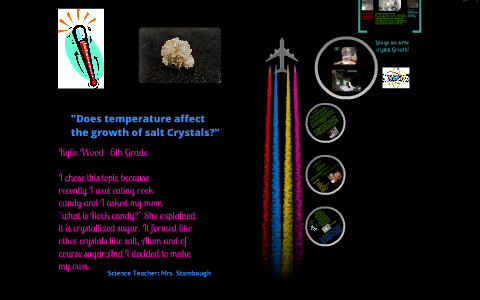 temperature growth affect does crystals