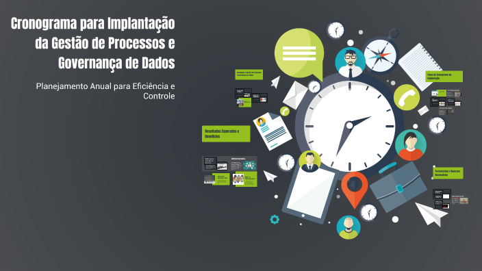 Cronograma para Implantação da Gestão de Processos e Governança de ...