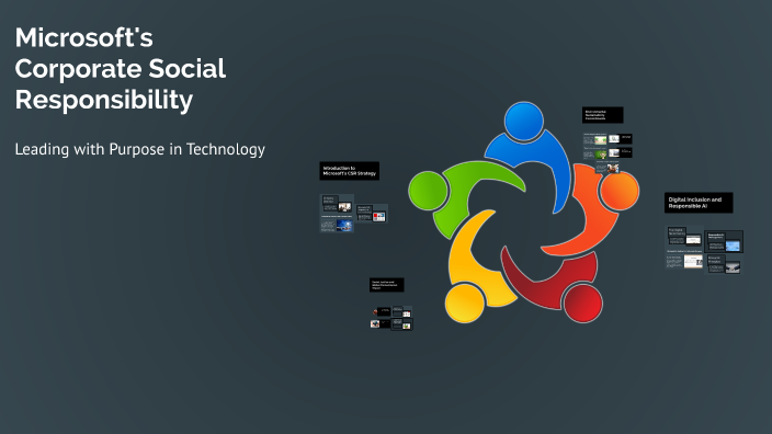 Microsoft's Corporate Social Responsibility by Alberto Chaparro on Prezi