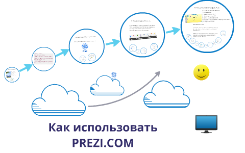 Создание нелинейной презентации prezi