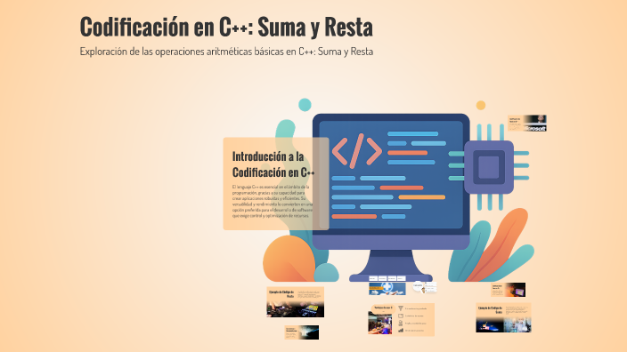 Codificación en C++: Suma y Resta by Alice Silva on Prezi