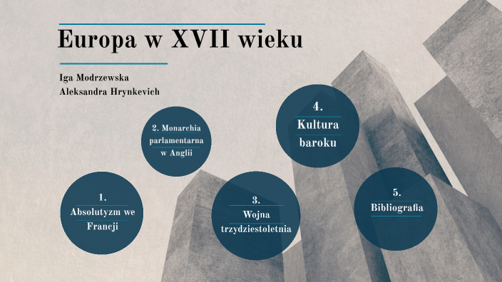 Europa w XVII wieku by I M on Prezi