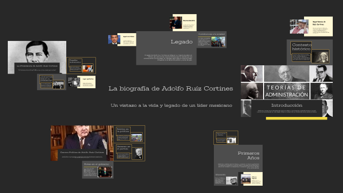 La biografía de Adolfo Ruíz Cortines by Vladi Mora mart on Prezi