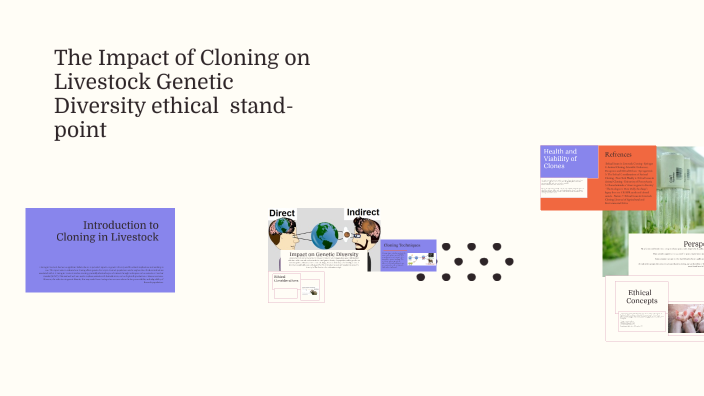 The Impact of Cloning on Genetic Diversity in Livestock by Lizette ...