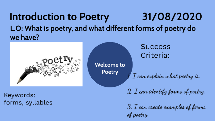 What is Poetry? by Ade Ola on Prezi