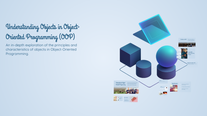 Understanding Objects in Object-Oriented Programming (OOP) by Rose Jr ...
