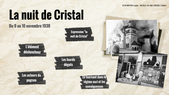 Exposé la nuit de Cristal by claire ruellan on Prezi