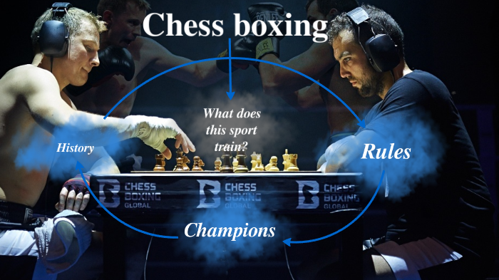 Chess boxing by Balázs Várhegyi