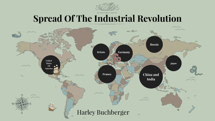 Spread Of The Industrial Revolution by harley buchberger on Prezi