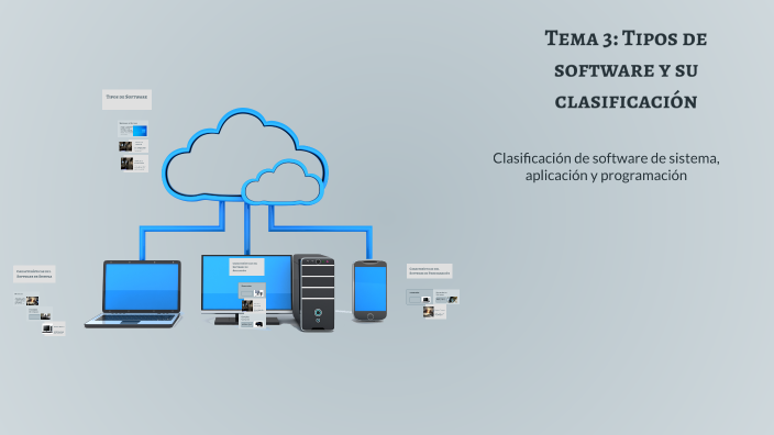 Tema 3: Tipos de software y su clasificación by CRISTINA CEDEÑO on Prezi