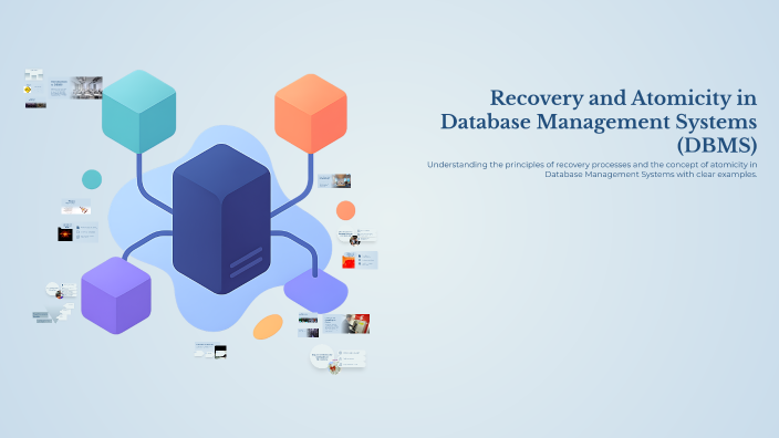 Recovery and Atomicity in Database Management Systems (DBMS) by Gousia ...