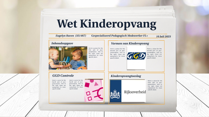 Wet Kinderopvang By Euge Raven On Prezi Next