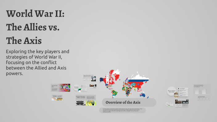 World War II: The Allies vs. The Axis by hunter suddieth on Prezi