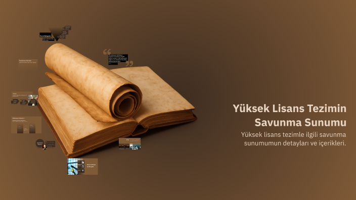 Yüksek Lisans Tezimin Savunma Sunumu by nihan toprak on Prezi