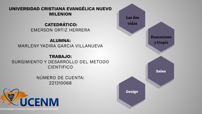 Surgimiento y desarrollo del método científico by yadira villanueva on ...