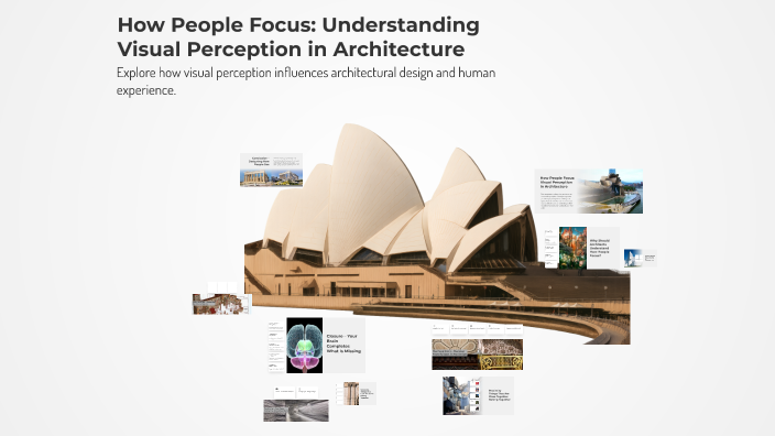 How People Focus: Understanding Visual Perception in Architecture by ...