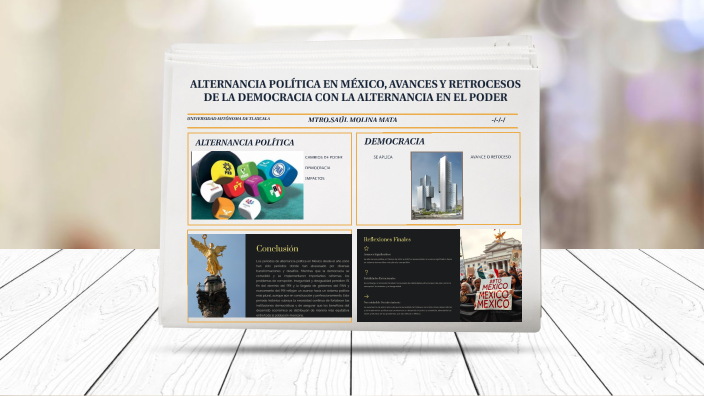ALTERNANCIA POLÍTICA EN MÉXICO, AVANCES Y RETROCESOS DE LA DEMOCRACIA ...