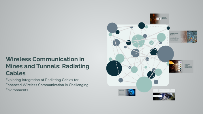 Wireless Communication in Mines and Tunnels: Radiating Cables by HK ...
