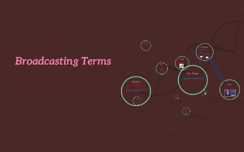 Broadcasting Terms by Lauryn Whitley on Prezi