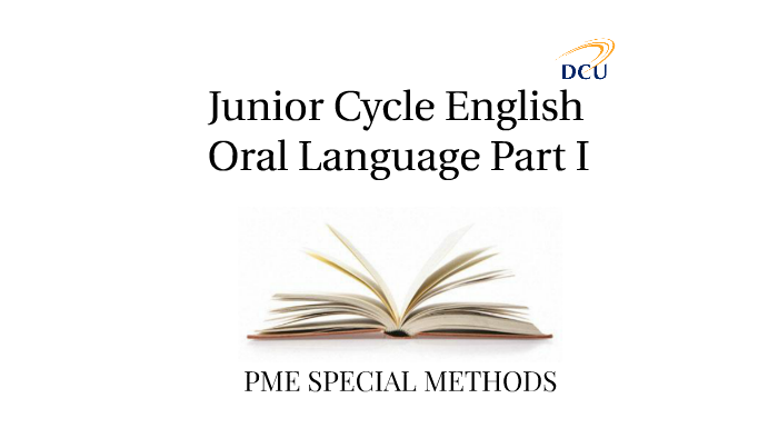 oral presentation junior cycle english