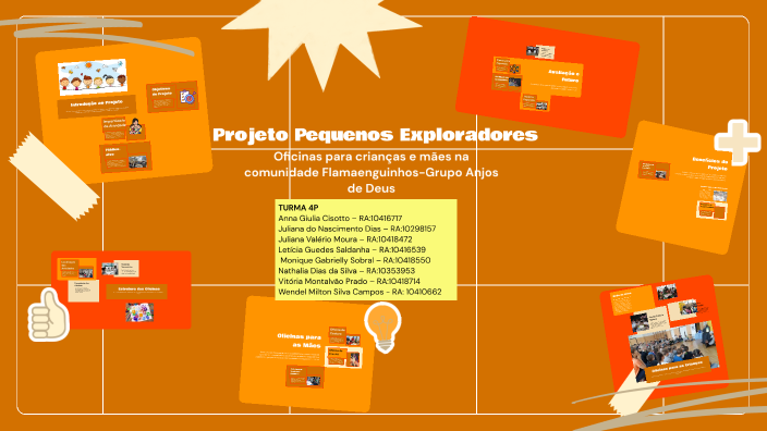 Projeto Pequenos Exploradores by Vitoria Montalvao Prado on Prezi