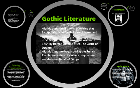 research paper for gothic literature