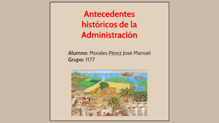 Antecedentes históricos de la Administración by José Manuel Morales ...