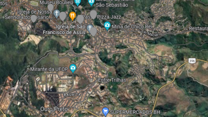 Mapa de Ouro Preto by gustavo santiago on Prezi