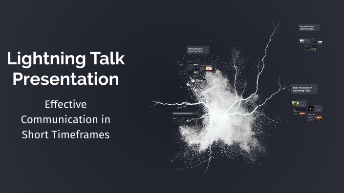 Lightning Talk Presentation By Tyree Farmer On Prezi