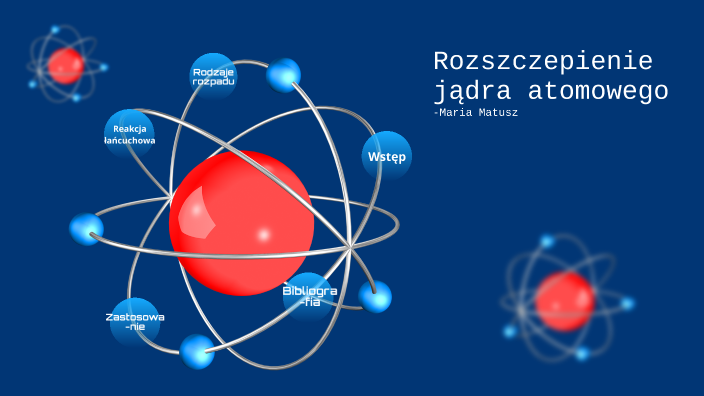 Co Wchodzi W Skład Jądra Atomowego Rozszczepienie jądra atomowego by M M on Prezi